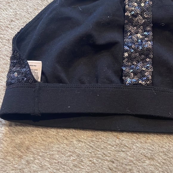 Express sequin sports bra crop size S - Picture 6 of 7